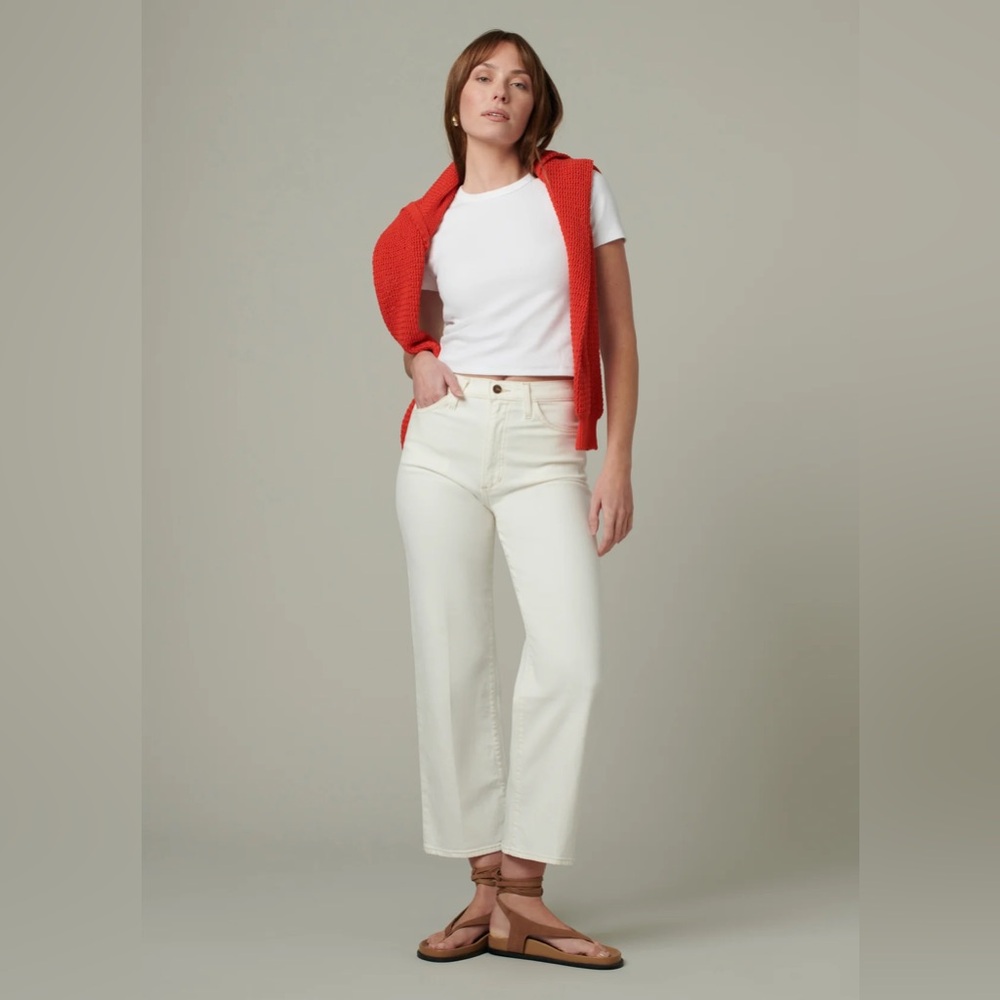 Joe’s Jeans The Blake High Rise  Wide Leg Crop Vintage Strech 26 NEW